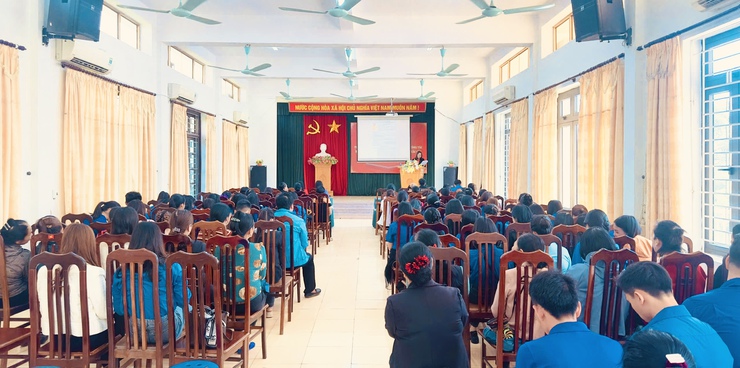 Hội Liên hiệp phụ nữ, Đoàn Thanh niên xã Phúc Lộc tổ chức Hội nghị mạn đàm tiểu sử người ứng cử đại biểu Quốc hội khóa XVI và đại biểu HĐND các cấp nhiệm kỳ 2026 – 2031- Ảnh 4.