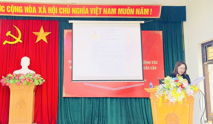 Hội Liên hiệp phụ nữ, Đoàn Thanh niên xã Phúc Lộc tổ chức Hội nghị mạn đàm tiểu sử người ứng cử đại biểu Quốc hội khóa XVI và đại biểu HĐND các cấp nhiệm kỳ 2026 – 2031- Ảnh 2.