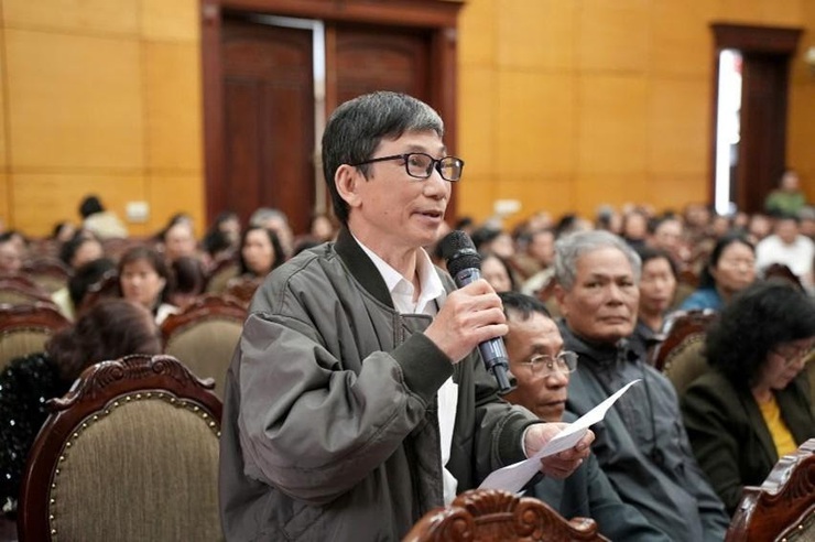 Hội nghị tiếp xúc cử tri với người ứng cử đại biểu HĐND Thành phố tại Đơn vị bầu cử số 06: Gửi trọn kỳ vọng vào những gương mặt "có tâm, có tầm"!- Ảnh 12.