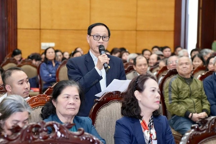 Hội nghị tiếp xúc cử tri với người ứng cử đại biểu HĐND Thành phố tại Đơn vị bầu cử số 06: Gửi trọn kỳ vọng vào những gương mặt "có tâm, có tầm"!- Ảnh 11.