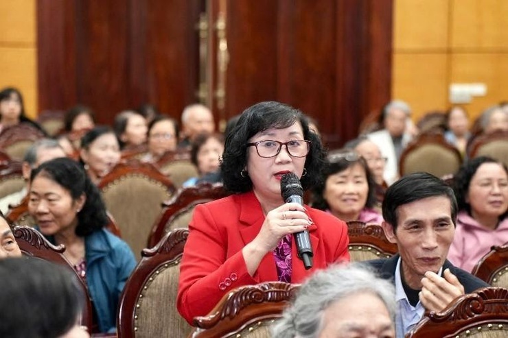 Hội nghị tiếp xúc cử tri với người ứng cử đại biểu HĐND Thành phố tại Đơn vị bầu cử số 06: Gửi trọn kỳ vọng vào những gương mặt "có tâm, có tầm"!- Ảnh 15.