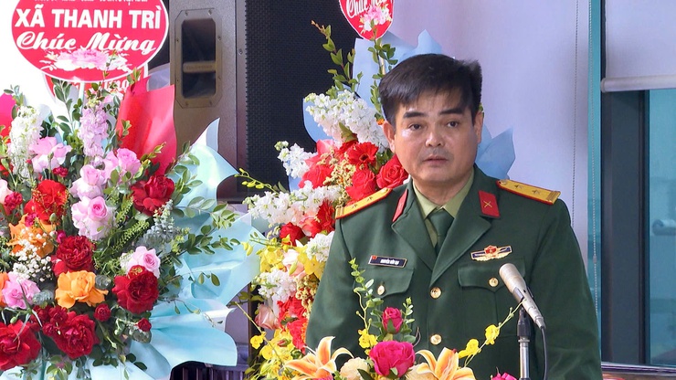 Hội nghị công bố Quyết định, ra mắt Ban CHQS Xã và gặp mặt các đơn vị quân đội đóng quân trên địa bàn- Ảnh 3.