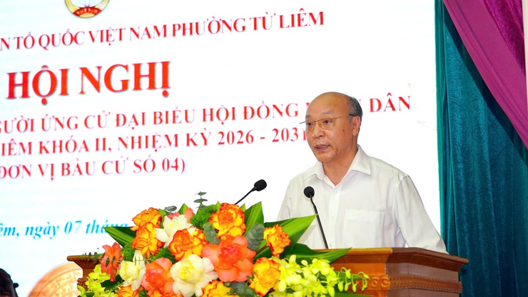 Hội nghị tiếp xúc cử tri với người ứng cử đại biểu HĐND phường Từ Liêm khóa II, nhiệm kỳ 2026 – 2031 (Đơn vị bầu cử số 04)- Ảnh 5.