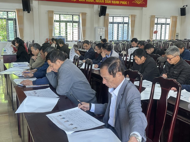 Xã Tam Hưng tổ chức hội nghị mạn đàm, giới thiệu tiểu sử tóm tắt người ứng cử đại biểu Quốc hội khóa XVI và đại biểu HĐND các cấp nhiệm kỳ 2026–2031- Ảnh 4.