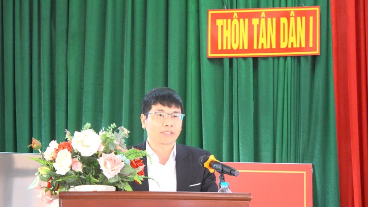Cử tri thôn Tân Dân 1 tin tưởng, kỳ vọng vào các ứng cử viên đại biểu HĐND xã Thanh Oai- Ảnh 9.