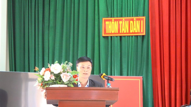 Cử tri thôn Tân Dân 1 tin tưởng, kỳ vọng vào các ứng cử viên đại biểu HĐND xã Thanh Oai- Ảnh 7.