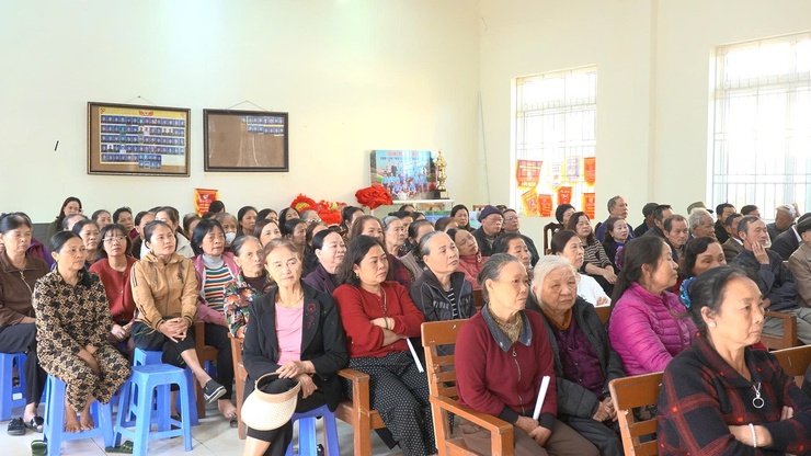 Cử tri thôn Tân Dân 1 tin tưởng, kỳ vọng vào các ứng cử viên đại biểu HĐND xã Thanh Oai- Ảnh 4.