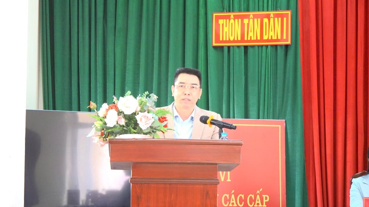 Cử tri thôn Tân Dân 1 tin tưởng, kỳ vọng vào các ứng cử viên đại biểu HĐND xã Thanh Oai- Ảnh 12.