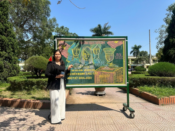 NGÀNH GIÁO DỤC & ĐÀO TẠO XÃ BÌNH MINH ĐẨY MẠNH TUYÊN TRUYỀN BẦU CỬ- Ảnh 5.