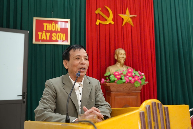 ĐƠN VỊ BẦU CỬ SỐ 5 TIẾP XÚC CỬ TRI TẠI THÔN TÂY SƠN- Ảnh 11.