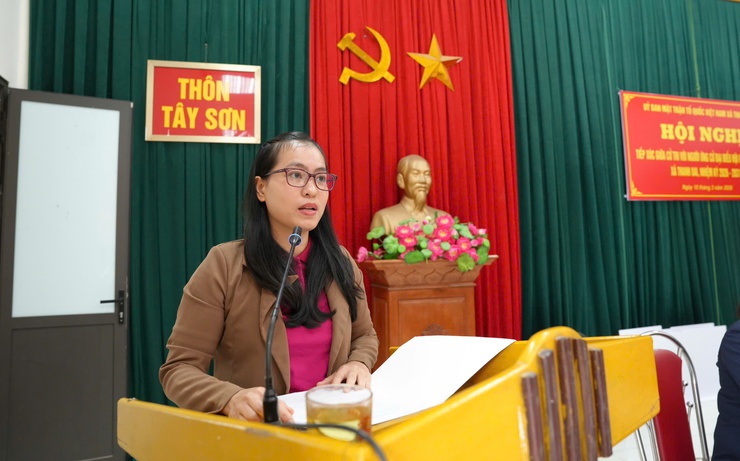 ĐƠN VỊ BẦU CỬ SỐ 5 TIẾP XÚC CỬ TRI TẠI THÔN TÂY SƠN- Ảnh 9.