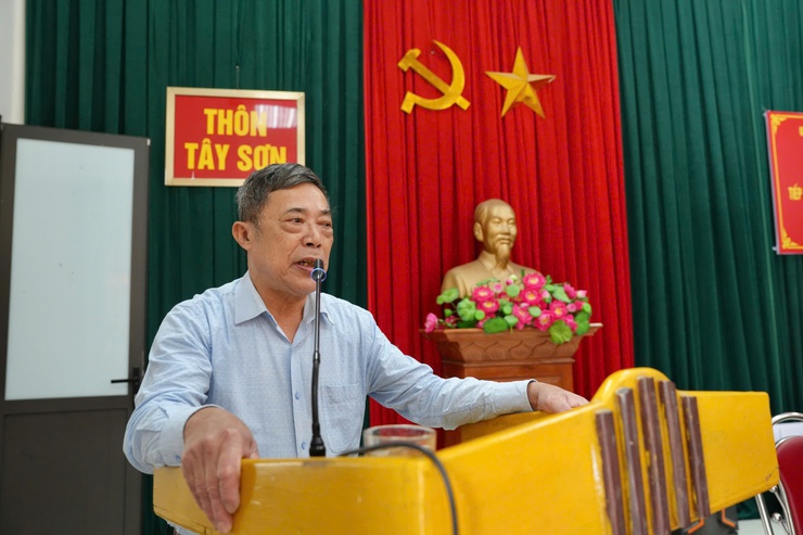 ĐƠN VỊ BẦU CỬ SỐ 5 TIẾP XÚC CỬ TRI TẠI THÔN TÂY SƠN- Ảnh 13.