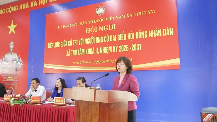 Khí thế đoàn kết ở Thư Lâm trong mùa xuân bầu cử- Ảnh 5.