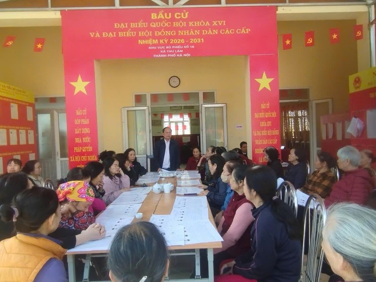 Khí thế đoàn kết ở Thư Lâm trong mùa xuân bầu cử- Ảnh 10.