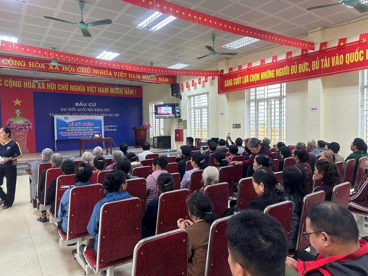 Khí thế đoàn kết ở Thư Lâm trong mùa xuân bầu cử- Ảnh 7.