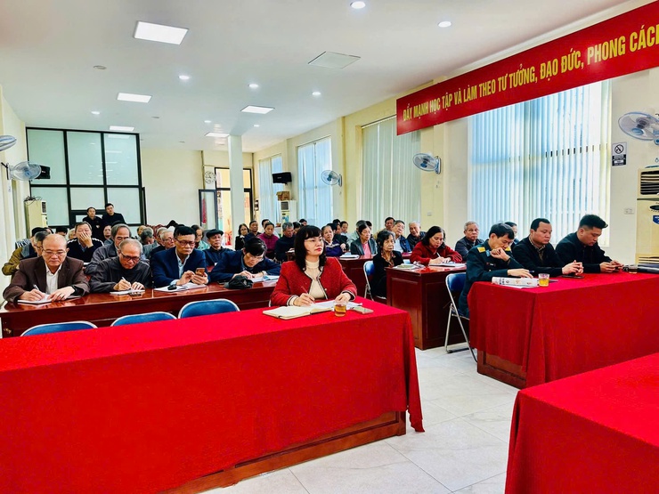 UB Mặt trận Tổ quốc Việt Nam phường tổ chức Hội nghị giao ban công tác bầu cử - Ảnh 3.