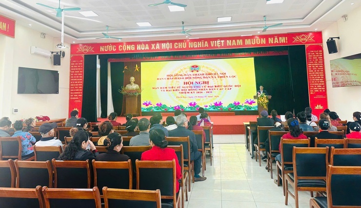 BCH Hội nông dân xã Thiên Lộc mạn đàm tiểu sử người ứng cử đại biểu Quốc hội và đại biểu HĐND các cấp, nhiệm kỳ 2026 – 2031- Ảnh 1.