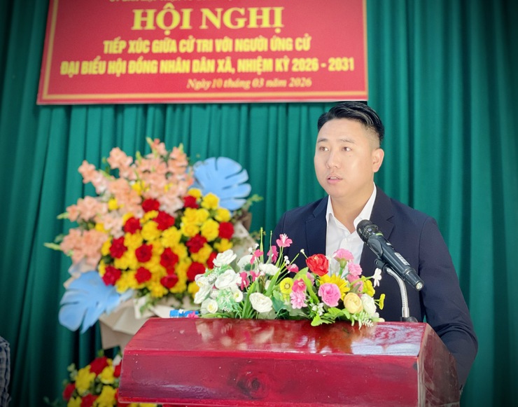 ỨNG CỬ VIÊN ĐƠN VỊ BẦU CỬ SỐ 02 TIẾP XÚC CỬ TRI THÔN ÁNG PHAO- Ảnh 5.