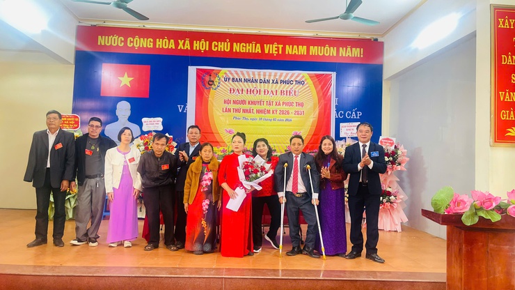 Đại hội đại biểu Hội Người khuyết tật xã Phúc Thọ lần thứ I, nhiệm kỳ 2026-2031 thành công tốt đẹp- Ảnh 9.
