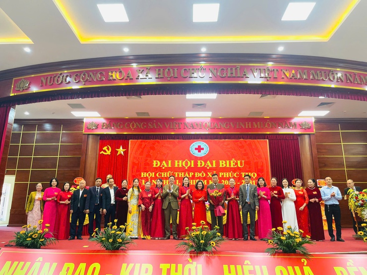 Đại hội đại biểu Hội Chữ thập đỏ xã Phúc Thọ lần thứ I, nhiệm kỳ 2026–2031 thành công tốt đẹp- Ảnh 1.