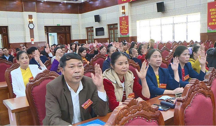 Đại hội đại biểu Hội Chữ thập đỏ xã Phúc Thọ lần thứ I, nhiệm kỳ 2026–2031 thành công tốt đẹp- Ảnh 3.