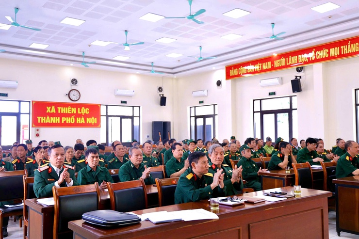 Hội Cựu chiến binh xã Thiên Lộc mạn đàm tiểu sử người ứng cử đại biểu Quốc hội và đại biểu HĐND các cấp, nhiệm kỳ 2026 – 2031; sơ kết công tác Hội quý I và triển khai nhiệm vụ trọng tâm quý II năm 2026.- Ảnh 10.