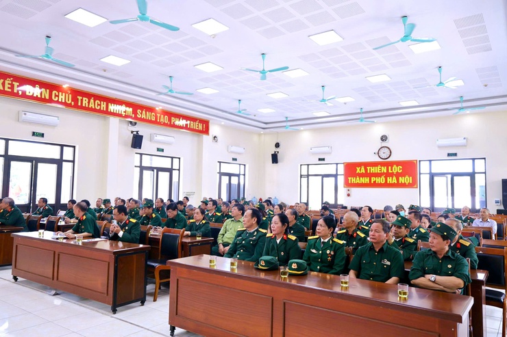 Hội Cựu chiến binh xã Thiên Lộc mạn đàm tiểu sử người ứng cử đại biểu Quốc hội và đại biểu HĐND các cấp, nhiệm kỳ 2026 – 2031; sơ kết công tác Hội quý I và triển khai nhiệm vụ trọng tâm quý II năm 2026.- Ảnh 2.