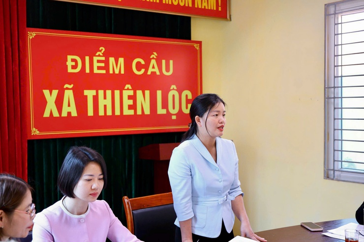 Hội LHPN xã Thiên Lộc mạn đàm tiểu sử ứng cử viên đại biểu Quốc hội khóa XVI và đại biểu HĐND các cấp, nhiệm kỳ 2026 – 2031- Ảnh 3.
