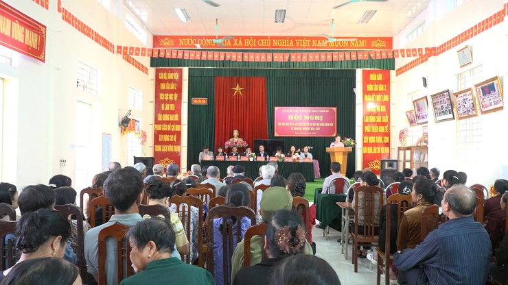 Cử tri thôn Tân Dân 2 gửi gắm kỳ vọng tới đại biểu HĐND nhiệm kỳ mới- Ảnh 1.