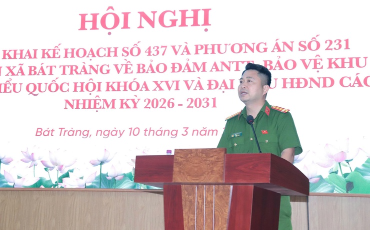 Bát Tràng chủ động bảo đảm an ninh trật tự tại 30 điểm bỏ phiếu- Ảnh 4.