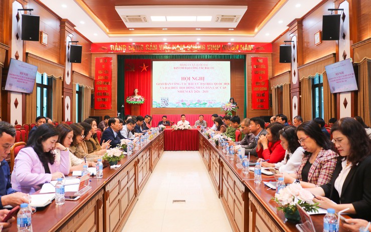 Quốc Oai sẵn sàng cho Ngày bầu cử: Cơ bản hoàn tất các điều kiện phục vụ cử tri- Ảnh 1.