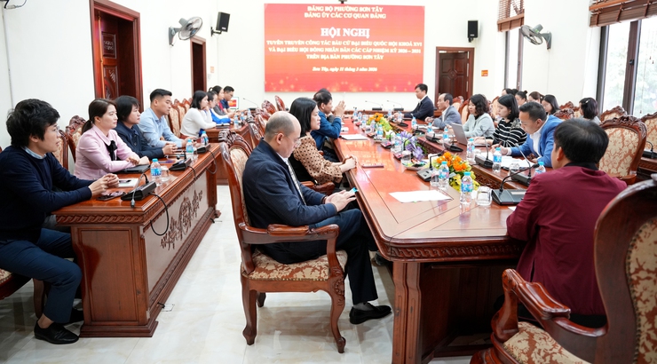 ĐẢNG UỶ CÁC CƠ QUAN ĐẢNG TUYÊN TRUYỀN CÔNG TÁC BẦU CỬ ĐẠI BIỂU QUỐC HỘI KHÓA XVI VÀ ĐẠI BIỂU HĐND CÁC CẤP NHIỆM KỲ 2026-2031- Ảnh 2.