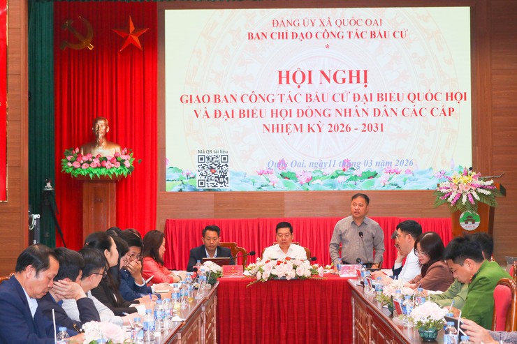 Quốc Oai sẵn sàng cho Ngày bầu cử: Cơ bản hoàn tất các điều kiện phục vụ cử tri- Ảnh 5.