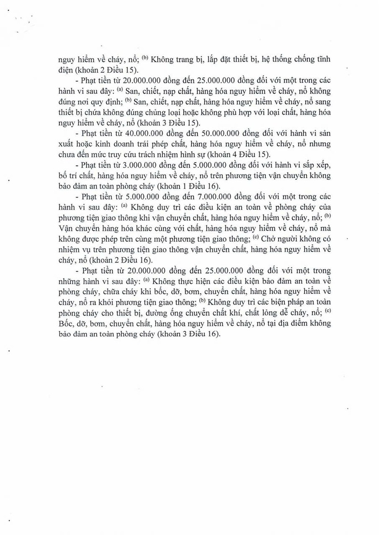 🚒 TUYÊN TRUYỀN PHÒNG CHÁY, CHỮA CHÁY – KHÔNG TÍCH TRỮ XĂNG DẦU TRONG NHÀ 🔥- Ảnh 4.