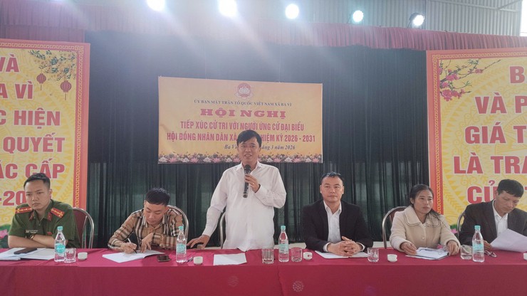 ĐƠN VỊ BẦU CỬ SỐ 5 TIẾP XÚC CỬ TRI VỚI CÁC THÔN: PHEO - XUÂN THỌ - PHÚ THỨ - KHÁNH CHÚC BÃI- Ảnh 2.