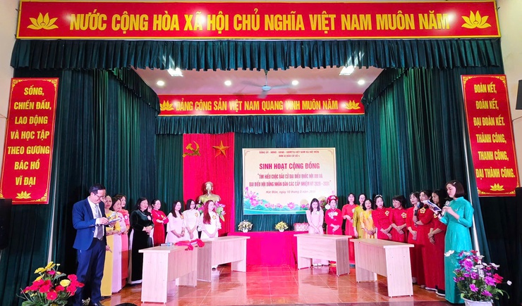 Tổ chức sinh hoạt cộng đồng tìm hiểu về Cuộc bầu cử đại biểu Quốc hội khóa XVI và đại biểu HĐND các cấp nhiệm kỳ 2026 – 2031- Ảnh 7.