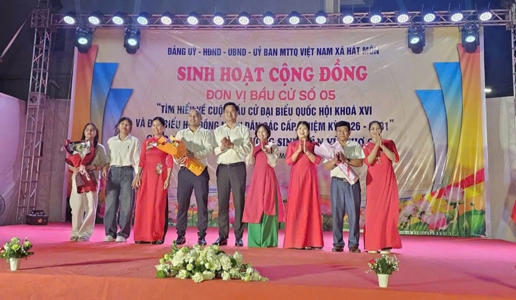 Tổ chức sinh hoạt cộng đồng tìm hiểu về Cuộc bầu cử đại biểu Quốc hội khóa XVI và đại biểu HĐND các cấp nhiệm kỳ 2026 – 2031- Ảnh 1.