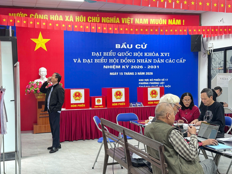 Phường Phương Liệt kiểm tra công tác chuẩn bị tại các khu vực bỏ phiếu phục vụ bầu cử nhiệm kỳ 2026-2031- Ảnh 5.