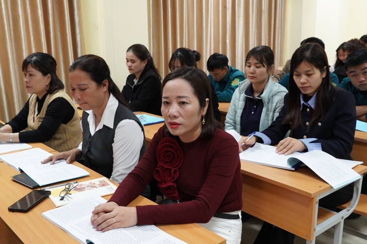 Trung tâm Chính trị phường Chương Mỹ khai giảng lớp bồi dưỡng nhận thức về Đảng khóa I năm 2026- Ảnh 9.