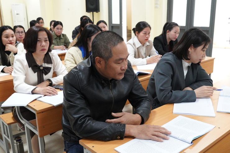 Trung tâm Chính trị phường Chương Mỹ khai giảng lớp bồi dưỡng nhận thức về Đảng khóa I năm 2026- Ảnh 11.