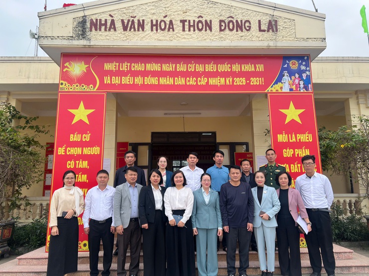 ĐOÀN KIỂM TRA, GIÁM SÁT CỦA ỦY BAN MTTQ VIỆT NAM THÀNH PHỐ HÀ NỘI KIỂM TRA CÔNG TÁC CHUẨN BỊ BẦU CỬ TẠI XÃ NỘI BÀI
- Ảnh 5.