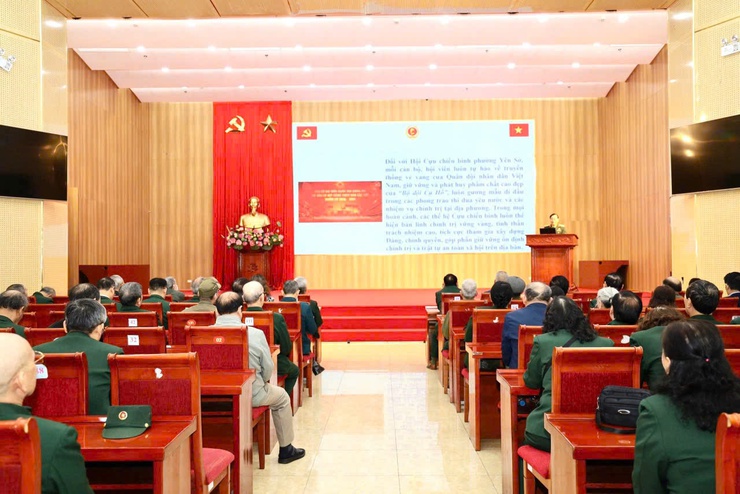 Phát huy trách nhiệm của Cựu chiến binh trong cuộc bầu cử Quốc hội khoá XVI và bầu cử Hội đồng nhân dân các cấp nhiệm kỳ 2026-2031.- Ảnh 1.