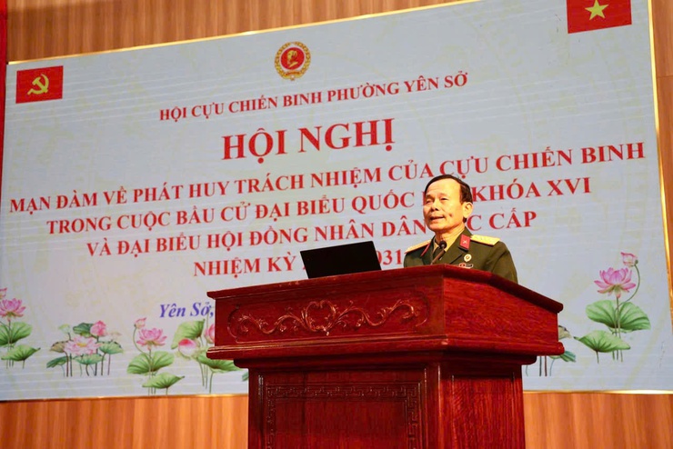 Phát huy trách nhiệm của Cựu chiến binh trong cuộc bầu cử Quốc hội khoá XVI và bầu cử Hội đồng nhân dân các cấp nhiệm kỳ 2026-2031.- Ảnh 2.