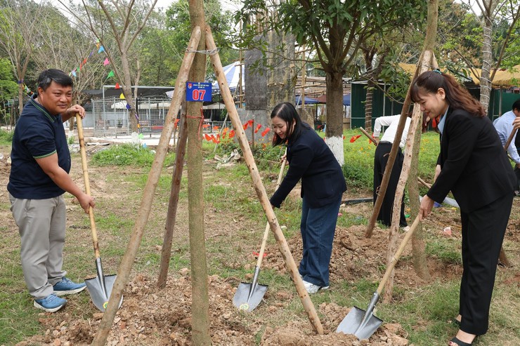 Đoàn TNCS Hồ Chí Minh xã Mê Linh phát động Ra quân Tháng Thanh niên và Tết trồng cây năm 2026- Ảnh 7.