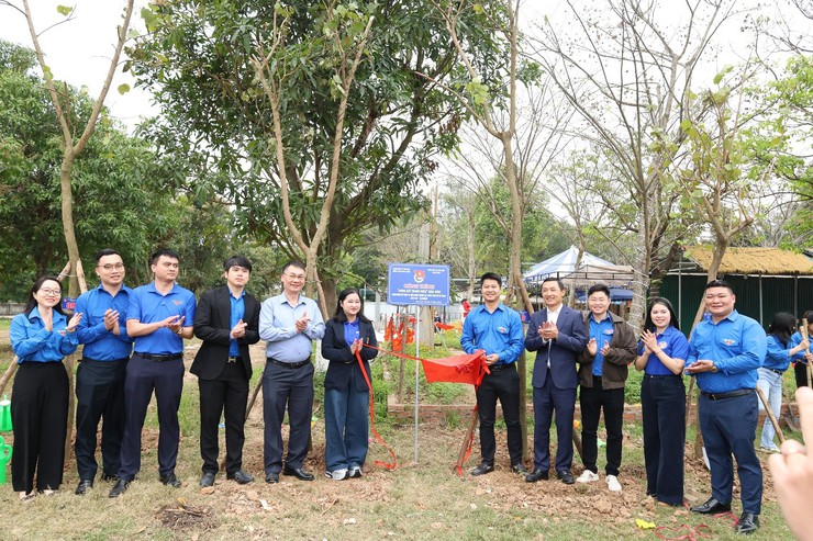 Đoàn TNCS Hồ Chí Minh xã Mê Linh phát động Ra quân Tháng Thanh niên và Tết trồng cây năm 2026- Ảnh 8.
