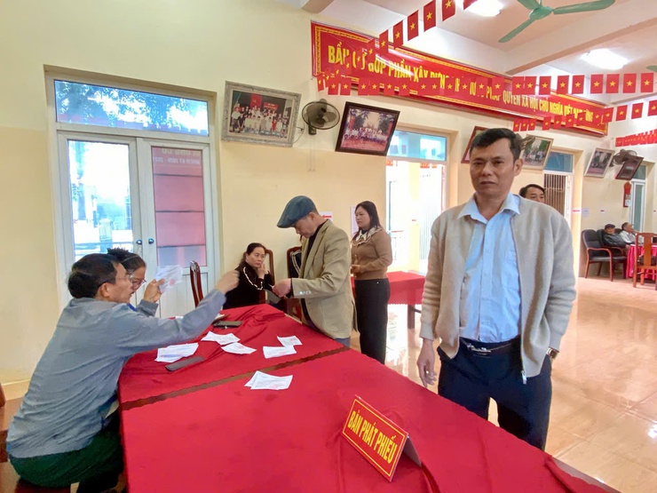 ỦY BAN MTTQ HÒA XÁ GIÁM SÁT, KIỂM TRA CÔNG TÁC CHUẨN BỊ BẦU CỬ TẠI CÁC TỔ BẦU CỬ, CÁC BAN CÔNG TÁC MẶT TRẬN THÔN- Ảnh 5.