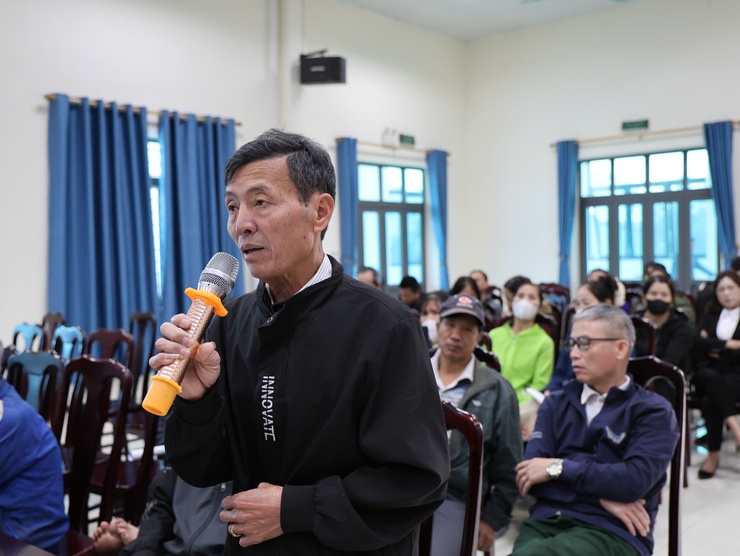 Xã Tam Hưng tổ chức hội nghị họp dân thôn Bùi Xá về công tác giải phóng mặt bằng Dự án Khu đô thị thể thao Olympic- Ảnh 4.