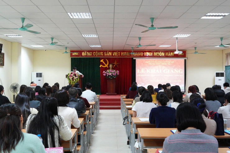 Xã Phú Nghĩa có 14 quần chúng ưu tú tham gia Lớp bồi dưỡng nhận thức về Đảng khóa I năm 2026- Ảnh 1.