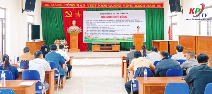 UBND xã Kiều Phú tổ chức Lễ khởi công các dự án hạ tầng dân sinh trên địa bàn- Ảnh 1.