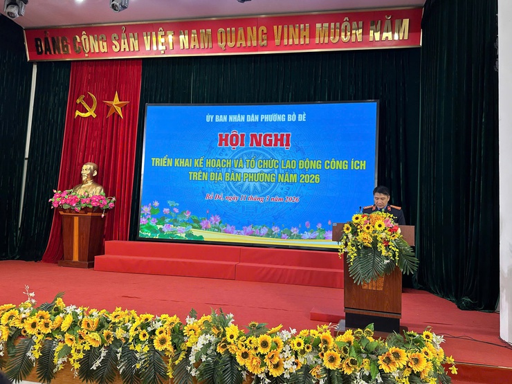 PHƯỜNG BỒ ĐỀ TRIỂN KHAI VÀ TỔ CHỨC KẾ HOẠCH LAO ĐỘNG CÔNG ÍCH NĂM 2026- Ảnh 4.